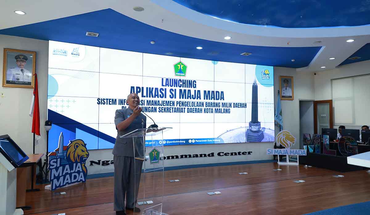Pemkot Malang Luncurkan SI Maja Mada, Tingkatkan Pengelolaan Barang Milik Daerah
