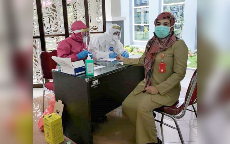 Gugas Covid-19 Kota Batu Targetkan Rapid Test 3.000 ASN