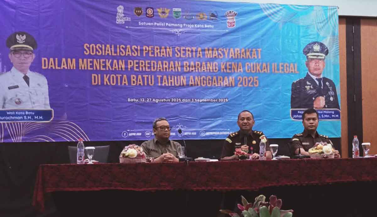 Sosialisasi Cukai di Kota Batu: Warga Diajak Berantas Rokok Ilegal Secara Aktif
