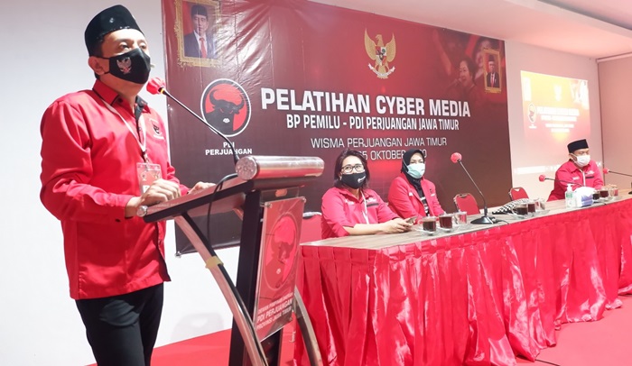 PDIP Jatim Latih Tim Cyber Tangkal Serangan Kampanye Hitam di Pilkada 2020