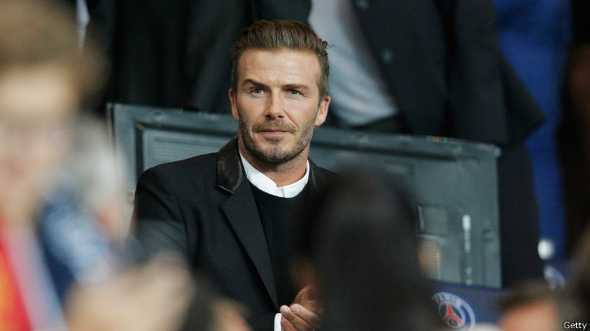 Penerimaan David Beckham Rp390 juta per Hari