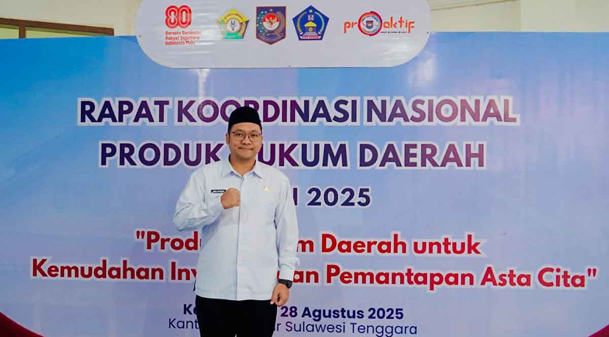 Hadiri Rakornas PHD 2025, Wakil Bupati Mojokerto Dorong Produk Hukum Daerah Pro-Investasi