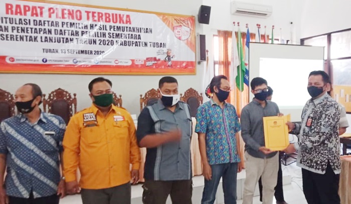 KPU Tuban Tetapkan 946.351 DPS, 6.681 Pemilih Baru