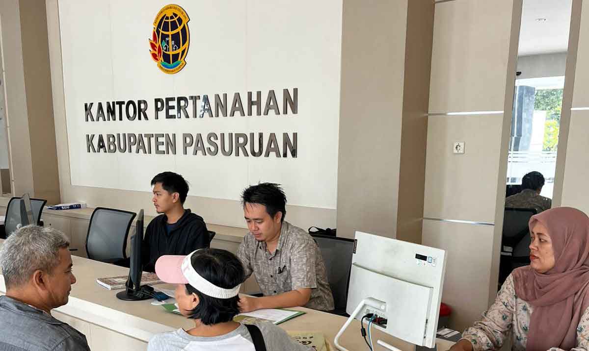 Pelataran Kantah Kabupaten Pasuruan Layani Pendaftaran ROYA dan SKPT