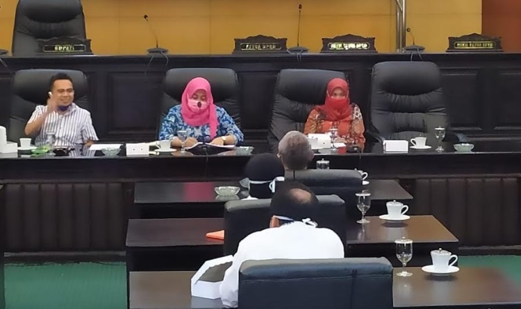 Serapan Anggaran Covid-19 Minim, Komisi D DPRD Jombang Hearing dengan Dinkes