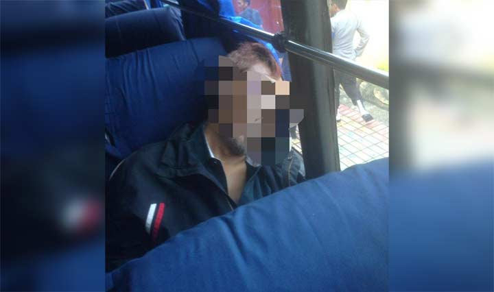Kondisi korban saat ditemukan meninggal.