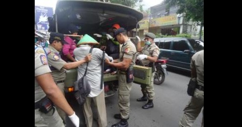 32 Gepeng di Jember Terjaring Razia