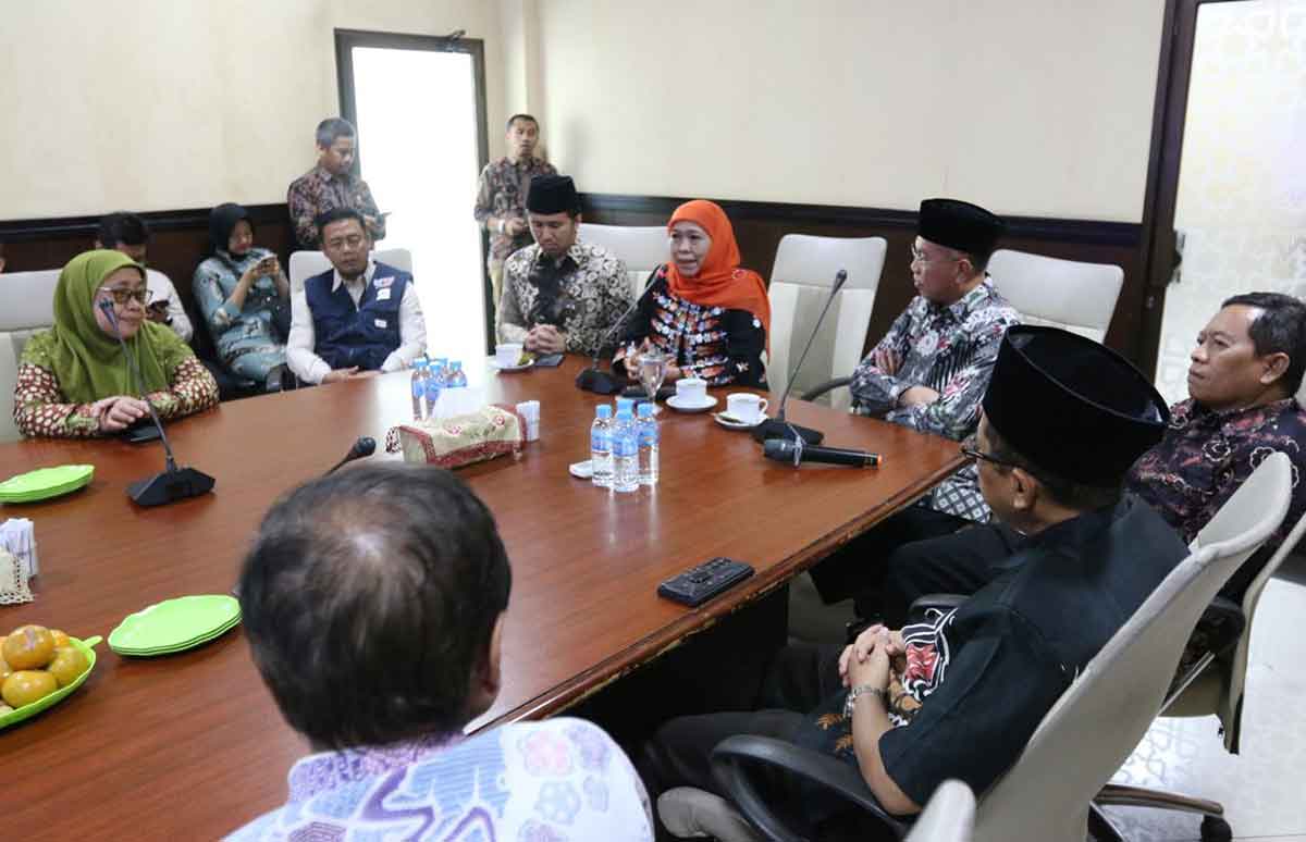 Khofifah-Emil Sowan ke Muhammadiyah