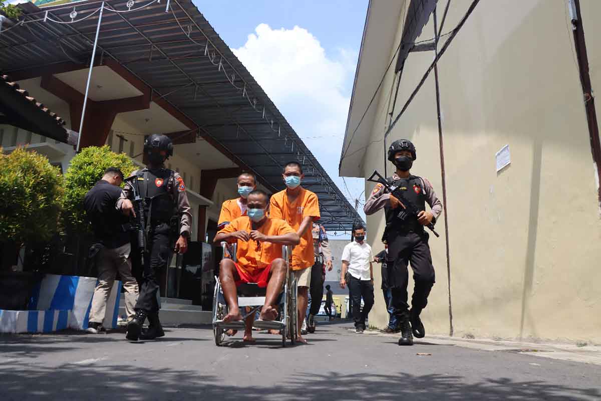 Polres Ngawi Tangkap Empat Pelaku Curas