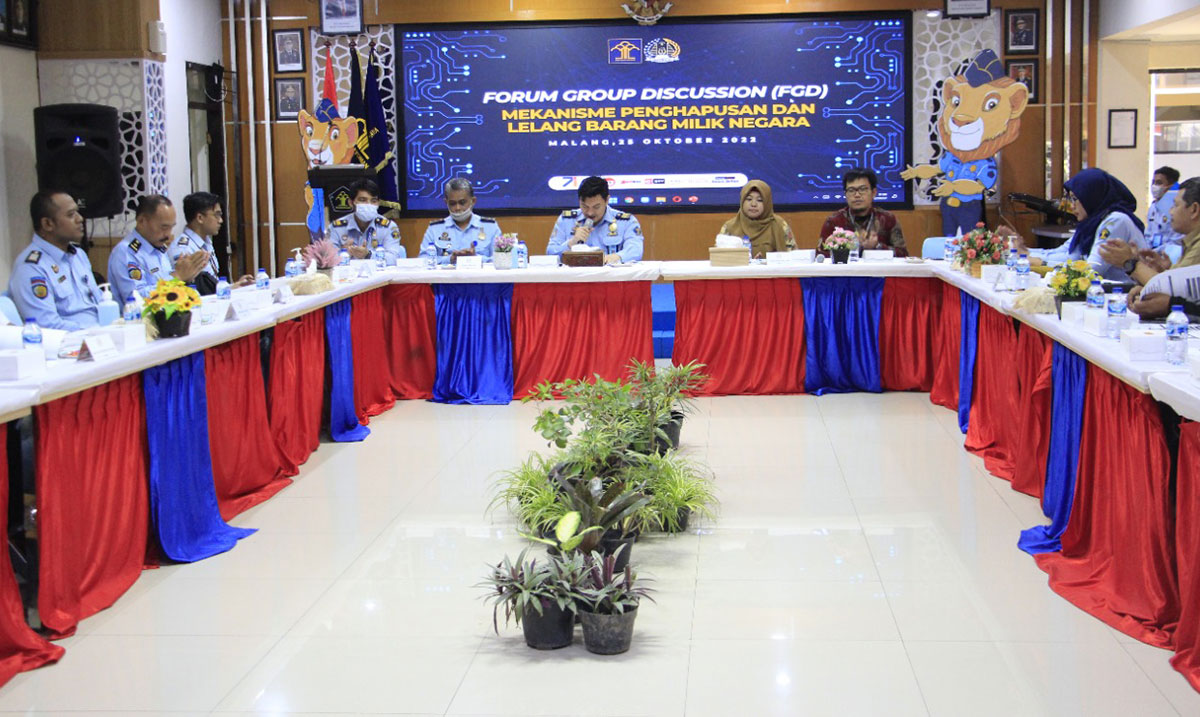 Kantor Imigrasi Malang Sharing Pengalaman Tentang Penghapusan dan Lelang Barang Milik Negara