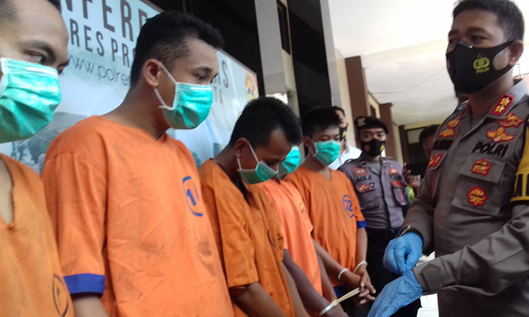 Sepekan, Polres Probolinggo Kota Ringkus Residivis Jambret dan Curanmor