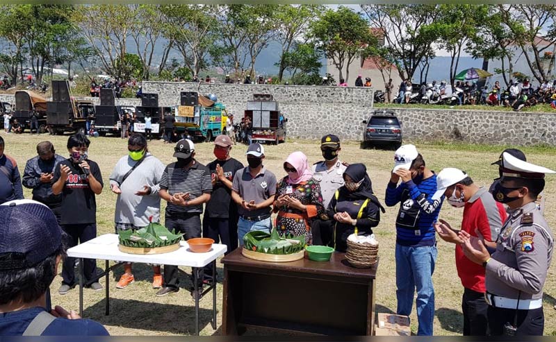Diizinkan Gelar Pesta Hajatan, PSBB Keliling Kampung Sosialisasikan SE Wali Kota Batu