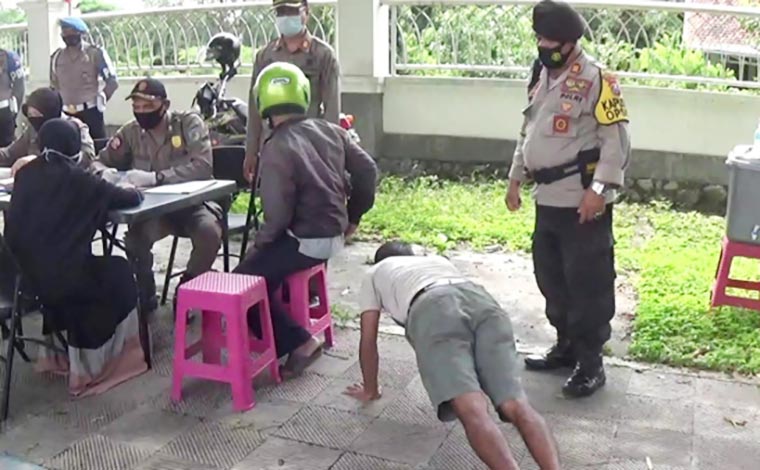 Operasi Yustisi di Kediri, Masih Didapati Pelanggar Protokol Kesehatan