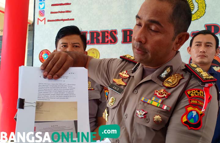 Pemkab Blitar Resmi Melaporkan Kasus Surat Palsu 'KPK' ke Polres Blitar