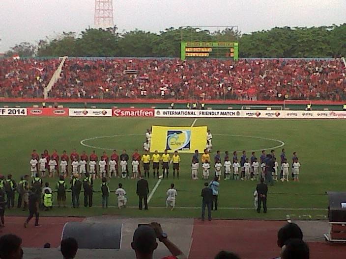 Inilah Formasi Timnas Indonesia Saat Lawan Timnas Malaysia di GOR Sidoarjo