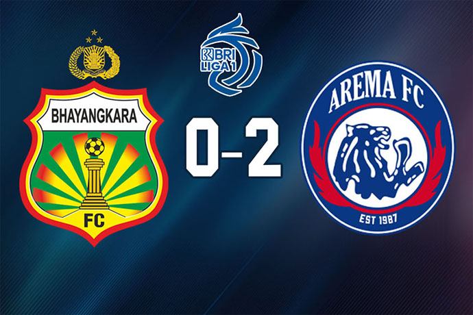 Hasil Liga 1 Bhayangkara FC vs Arema FC: Singo Edan Raih Tiga Poin Beruntun