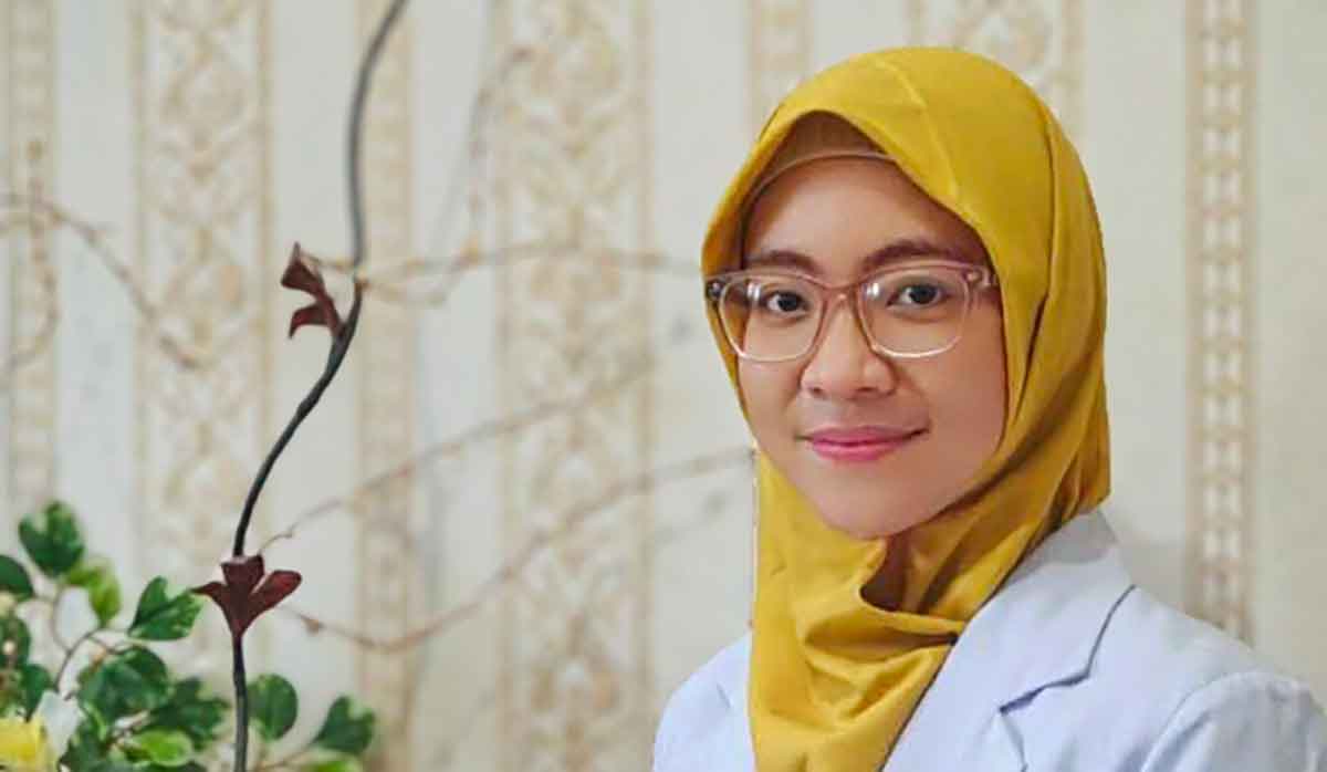 Dokter di Puskesmas Demangan, Kota Madiun, Tika Ayu Pratiwi.