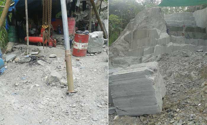Tambang Batuan Andesit di Tulakan Diduga Ilegal, Pemkab 'Angkat Tangan'