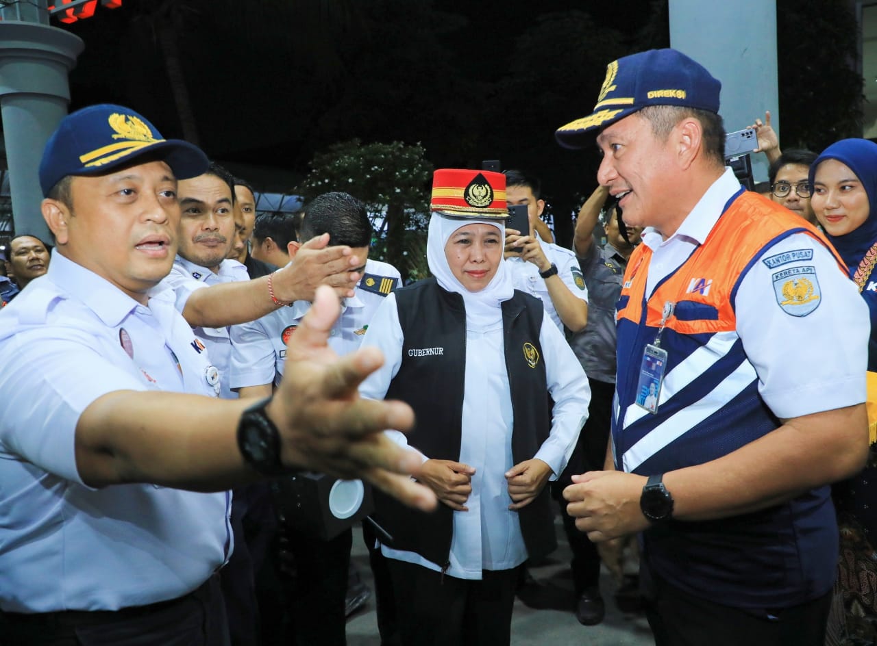 Presiden Percepat SRLL Surabaya-Sidoarjo dan Double Track Wonokromo, Ini Penjelasan Khofifah