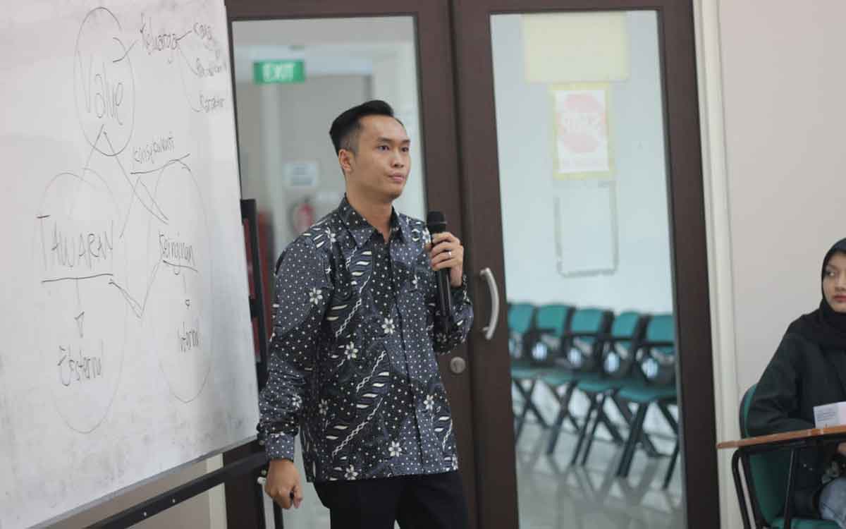 Ketua DPC Posnu Surabaya, Irsal Ghaffar.