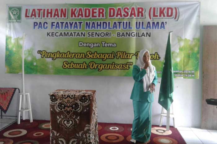 Ratusan Kader Fatayat Bangilan - Senori Ikuti LKD