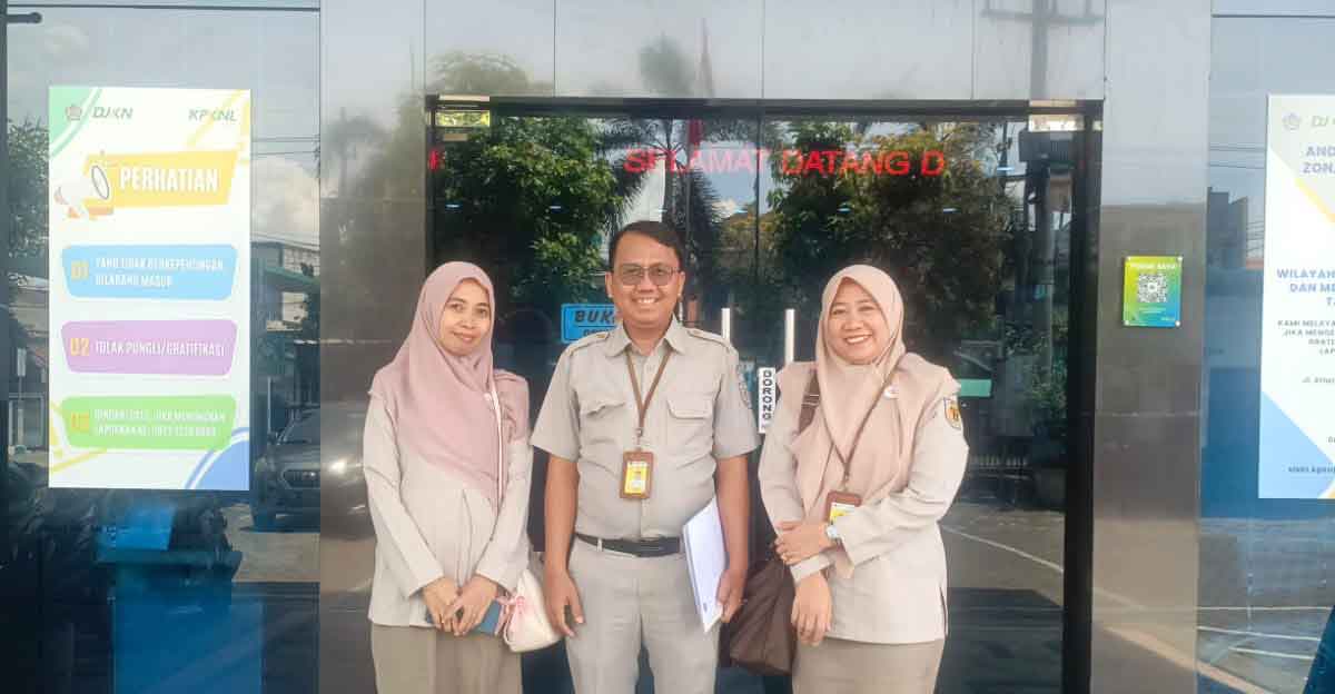 Tingkatkan Layanan, Kantah Kabupaten Pasuruan Koordinasi Lelang dengan KPKNL Sidoarjo