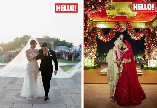 Priyanka Chopra dan Nick Jonas Menikah Adat Kristen dan Hindu, Gaun Dipasangi 2 Juta Mutiara
