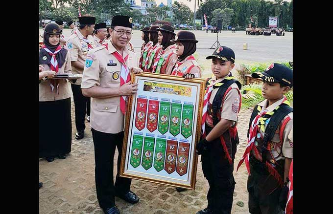 Pramuka Aset Penting untuk Jaga Keutuhan NKRI