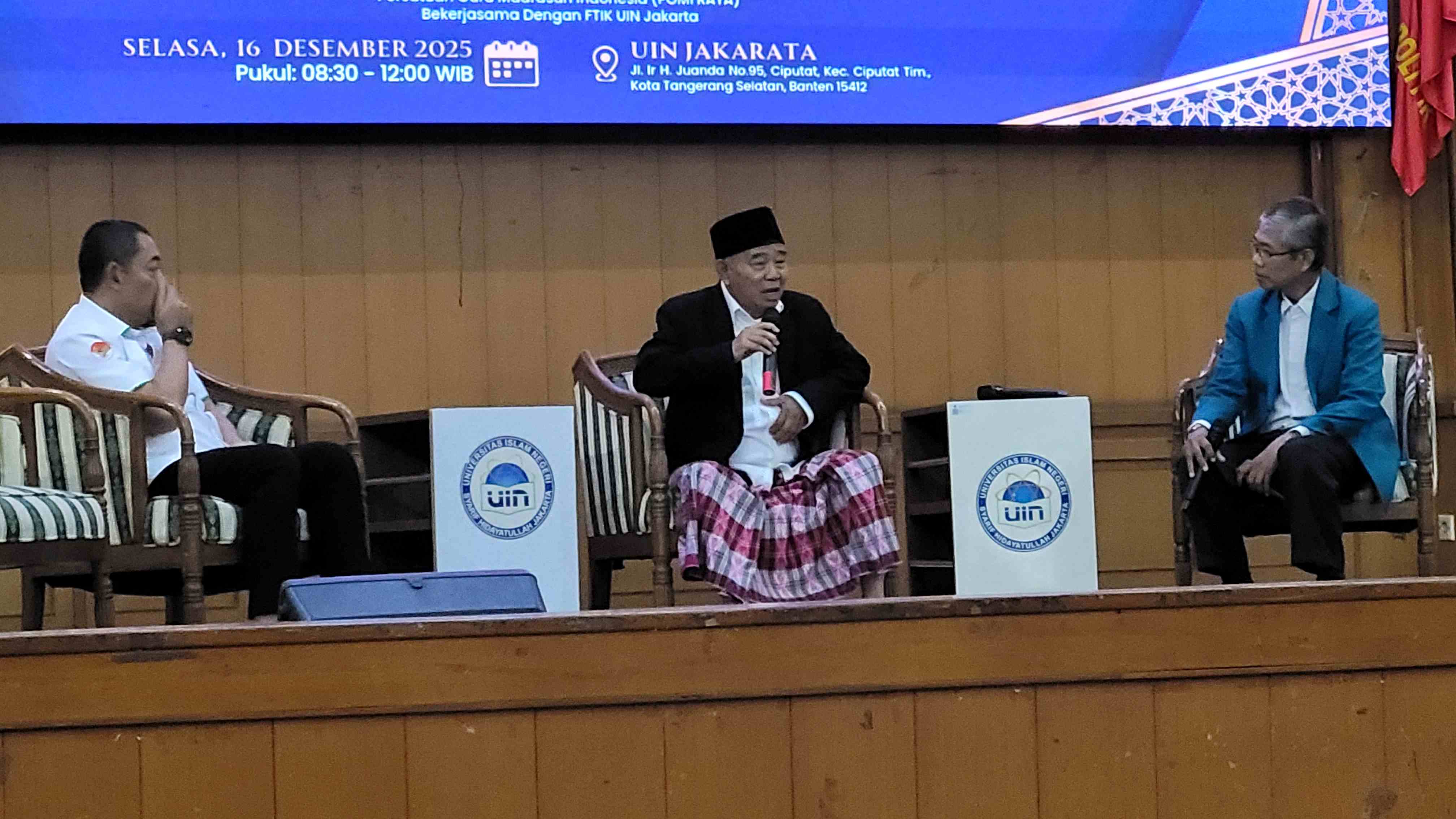 Di UIN Jakarta, Kiai Asep Ungkap Kunci Sukses Mengajar: Murid seperti Anak Cari Ikan di Sungai