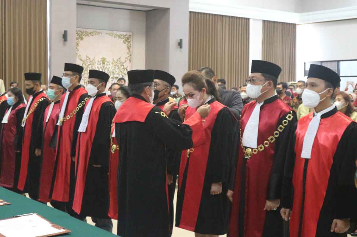 Mantan Wakil Ketua PN Gresik Dilantik Jadi Ketua PN Mojokerto