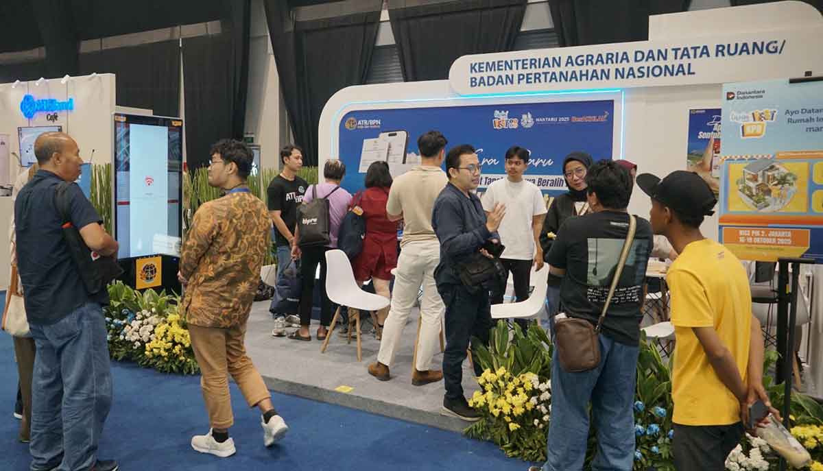 Kementerian ATR/BPN Sosialisasikan Layanan Digital Pertanahan di Livin Festival PIK 2 Banten