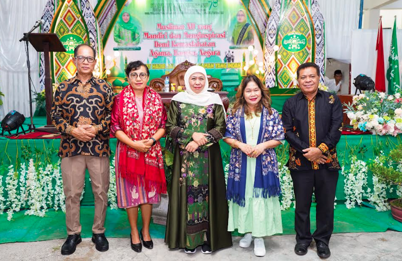 Sapa Muslimat NU se-Daratan Timor NTT, Khofifah Minta untuk Jaga Persatuan Bangsa