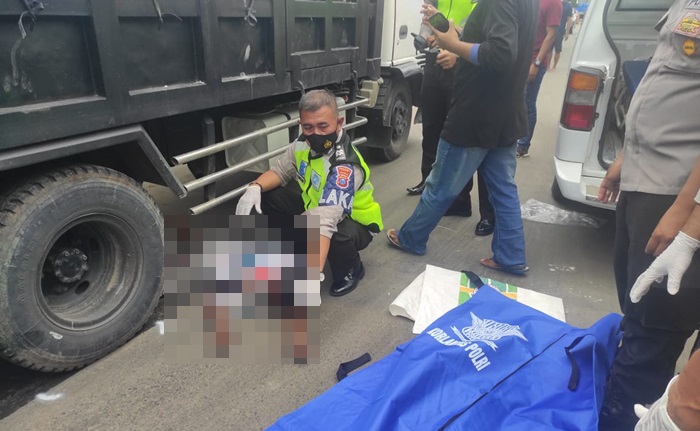 Terseret dan Terlindas Dump Truk, Pengendara di Tuban Tewas Seketika