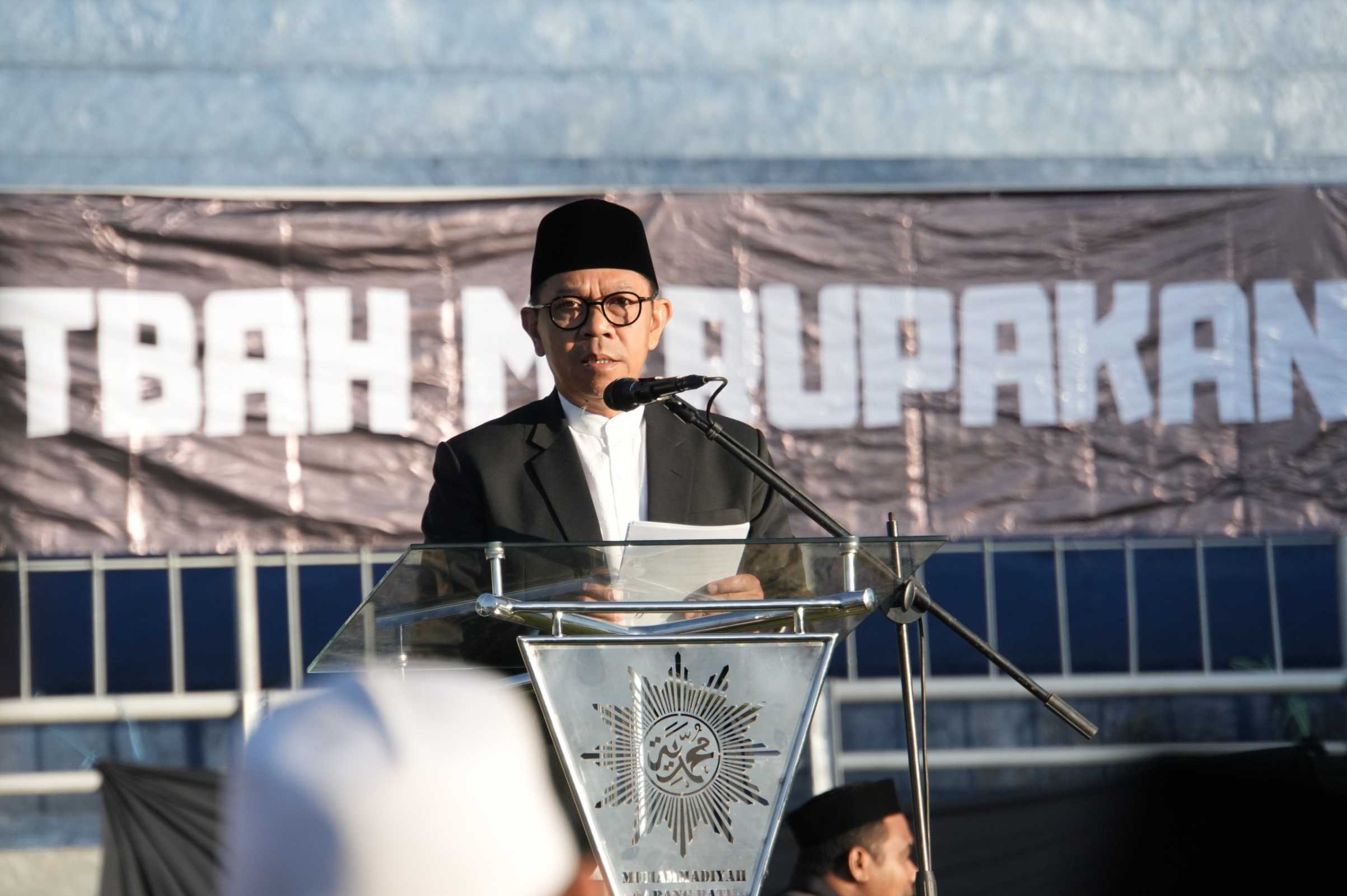 Salat Iduladha 1446 H di Stadion Gelora Brantas, Wali Kota Batu Ajak Teladani Nabi Ibrahim AS