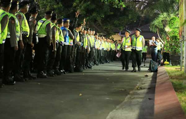 146 Anggota Polres Jombang Diterjunkan Bantu Pengamanan Pilkades Sampang