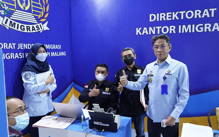 Kunjungi Kantor Imigrasi Malang, Direktur Lalu Lintas Keimigrasian Beri Penguatan untuk ASN