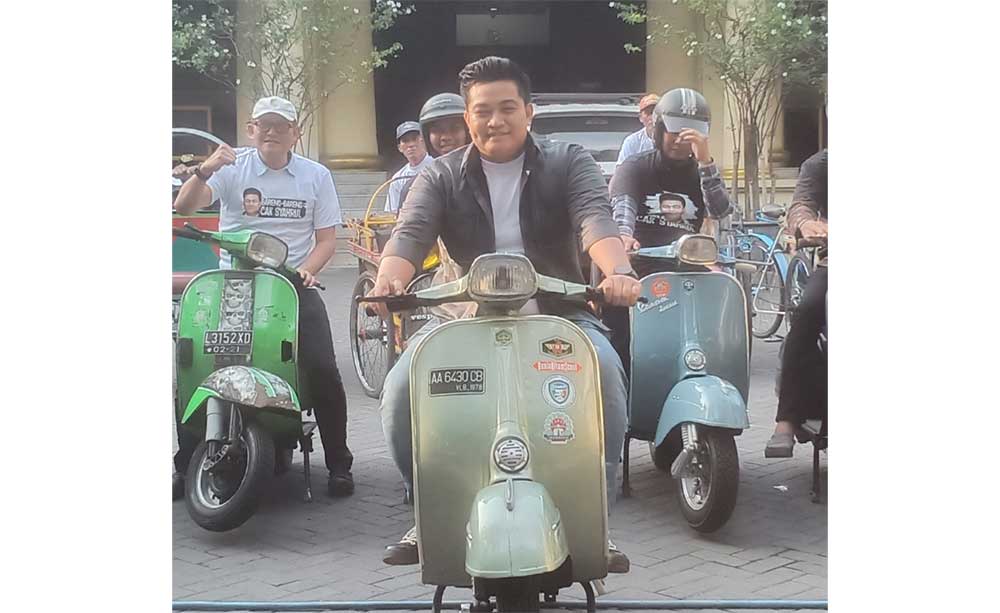 M Syahrul Munir (paling depan).