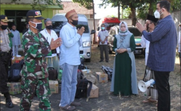 Wali Kota Probolinggo Lepas Ratusan Santri NJ Kembali ke Pondok