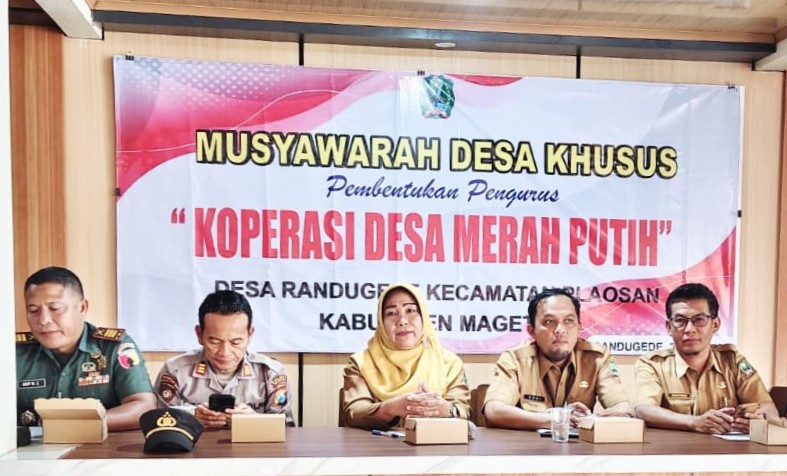 Pemdes Randugede Magetan Gelar Musdessus untuk Pendirian Koperasi Merah Putih