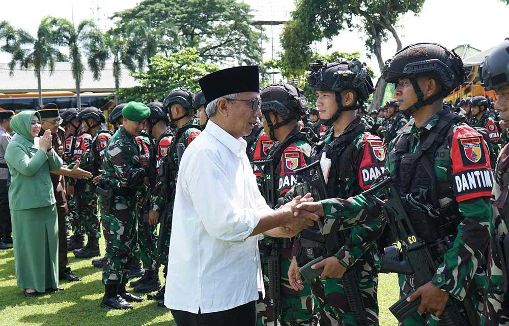 Wakil Wali Kota Gus Qowim Berharap Prajurit Laksanakan Tugas Total di Perbatasan RI-PNG