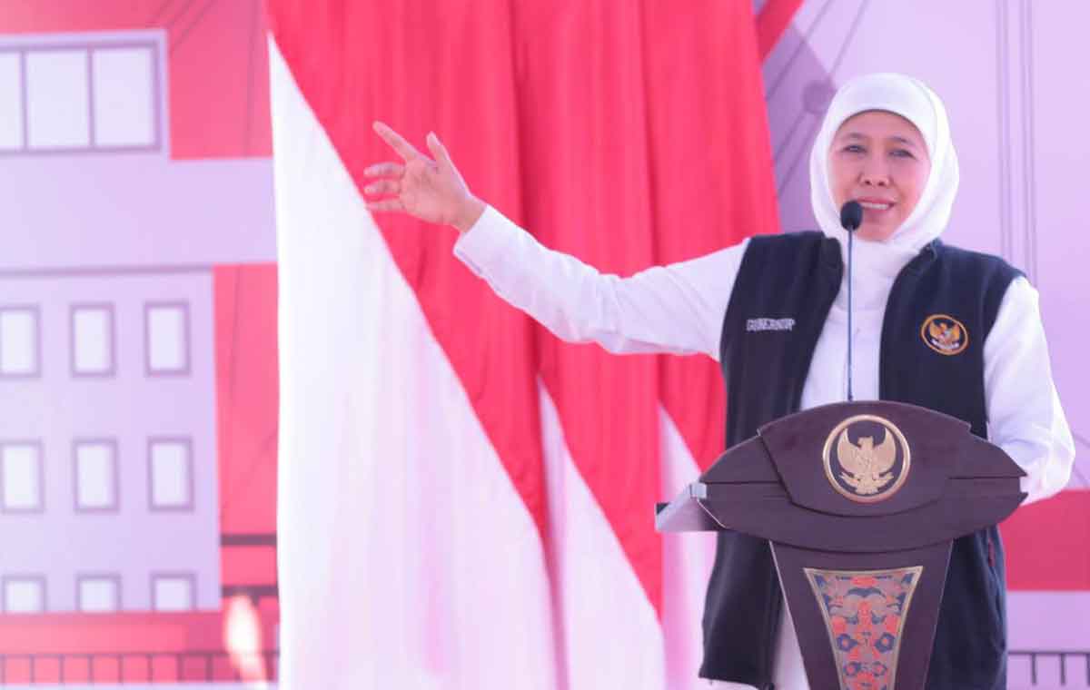 Gubernur Jawa Timur, Khofifah Indar Parawansa.