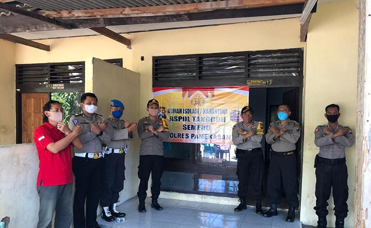 Polres Pamekasan Bentuk Aspol Tangguh Semeru Dalam Tangani Pencegahan Covid-19