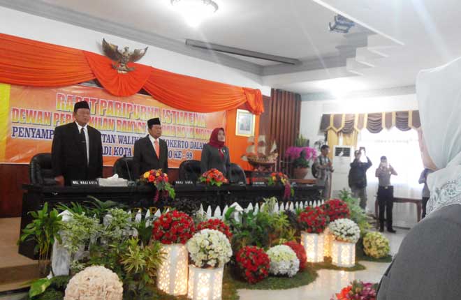 Pasca OTT KPK, Paripurna HUT Kota Mojokerto Mencekam