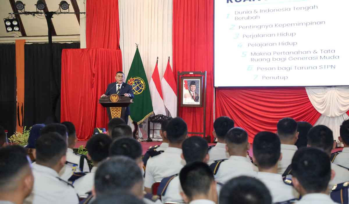 Beri Kuliah Umum di STPN Yogyakarta, Wamen ATR/BPN: Tumbuhkan Jiwa Kepemimpinan dan Jadi Inspirasi