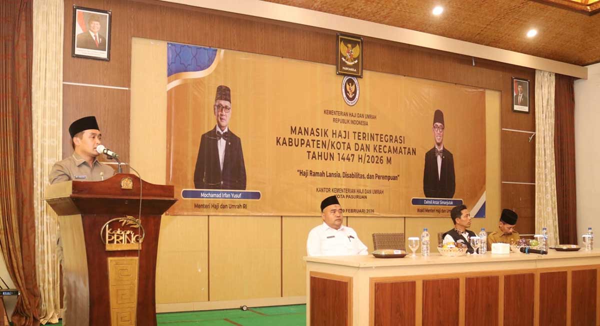Wali Kota Pasuruan Buka Manasik Haji 2026 untuk 269 Jamaah
