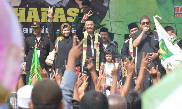 Kampanye Akbar Dibanjiri Pendukung, Ra Hamid Optimis Menang
