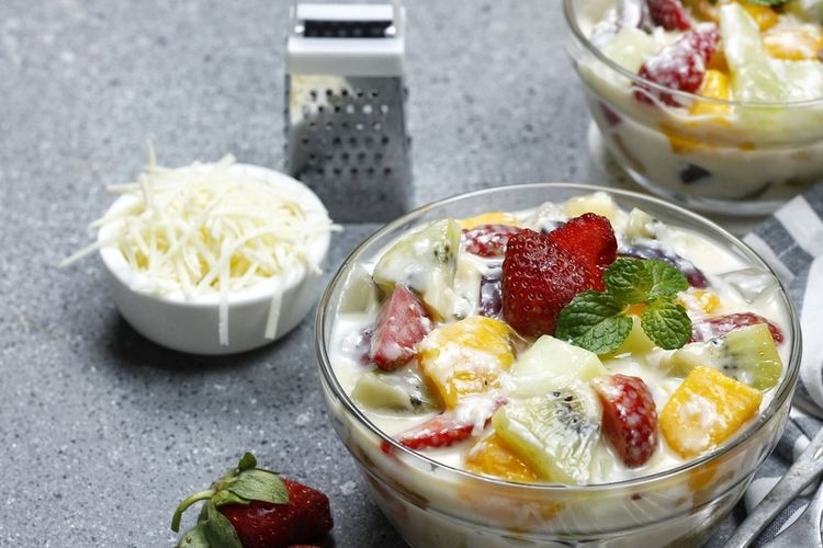 Resep Salad Buah Saus Mayo dan Yogurt, Dessert Segar di Akhir Pekan