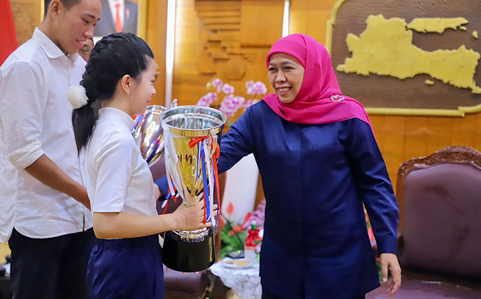Gubernur Khofifah Berharap Kemunculan Atlet-atlet Muda Cabor Golf
