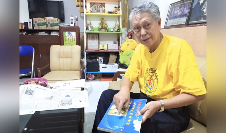 Iwan Natawidjaja, mantan guru di Chung Hua School, tempat belajar arsitek RS khusus pasien Corona di Wuhan.