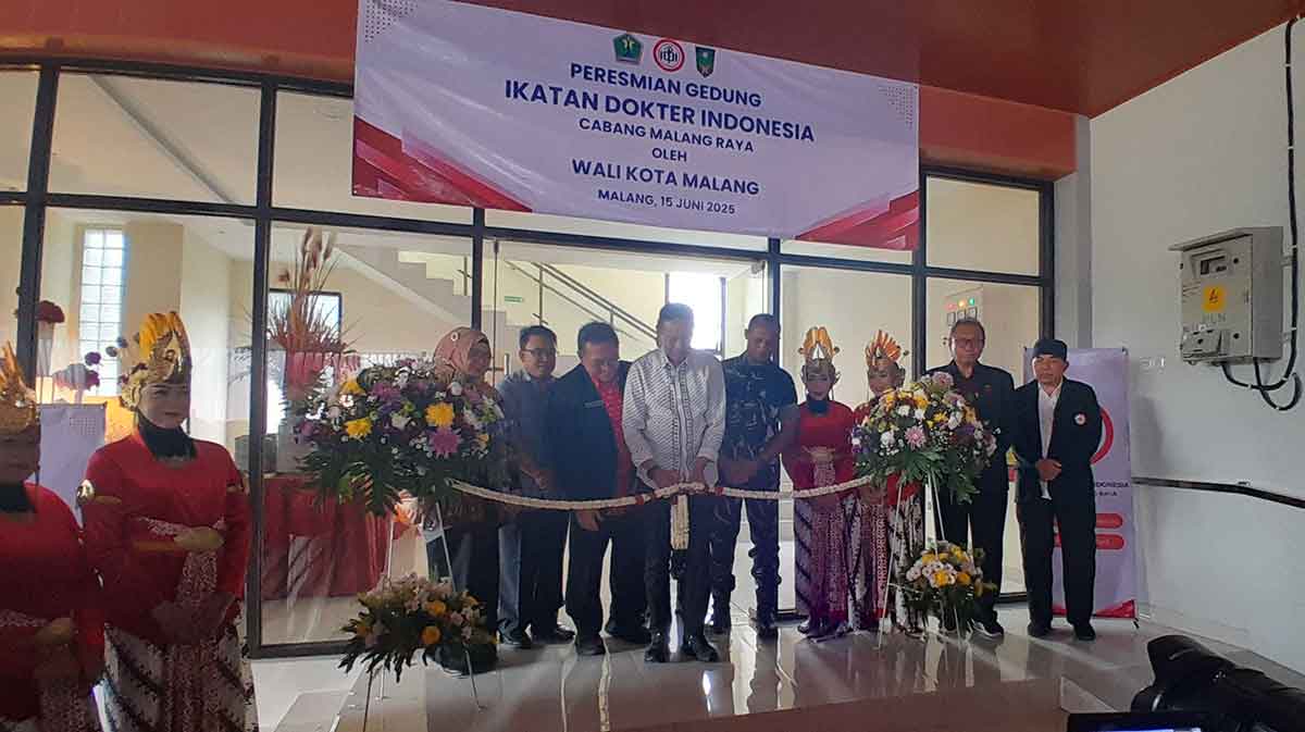 Pesan Wahyu Hidayat saat Resmikan Gedung IDI Malang Raya